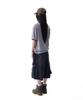 AAKAM Camo Patch Bermuda Denim Cargo Pants (Black)