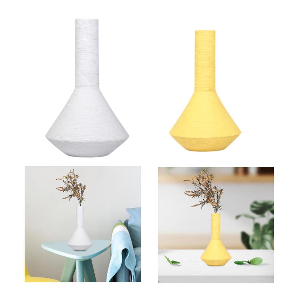 Pottery Ceramic Vase Bud Vase Decorative Vase Organizer Minimalist Ornaments