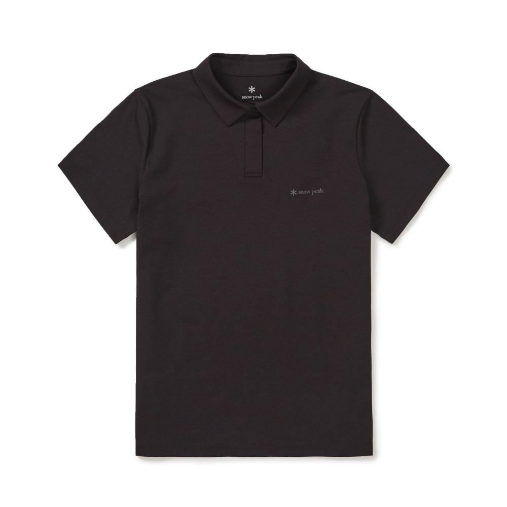 SNOWPEAK Quick Dry Women's Short-Sleeve Polo T-shirt Wine (S26MWTPS15)
