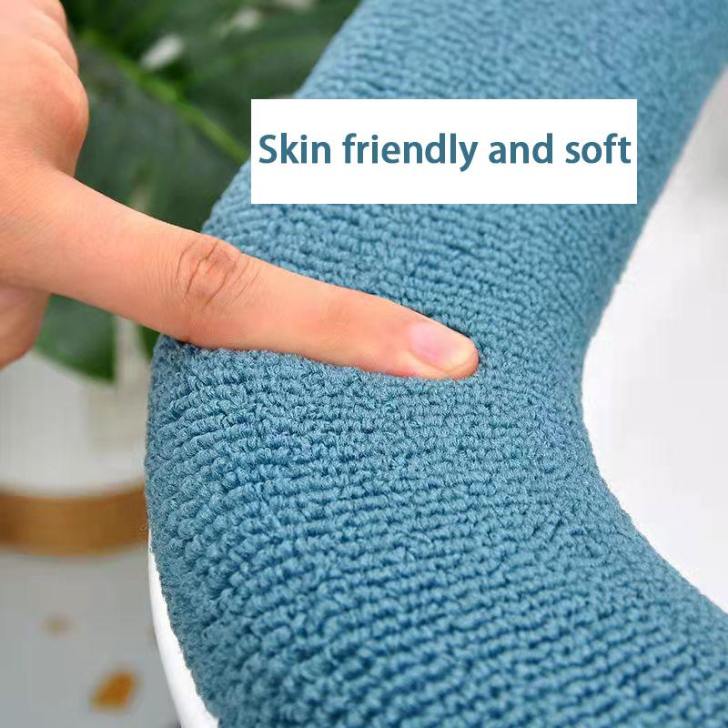 Newest Thicken Toilet Seat Cover Mat Winter Warm Soft Washable Mat Seat Case Toilet Lid Pad Bidet Cover Bathroom Accessories