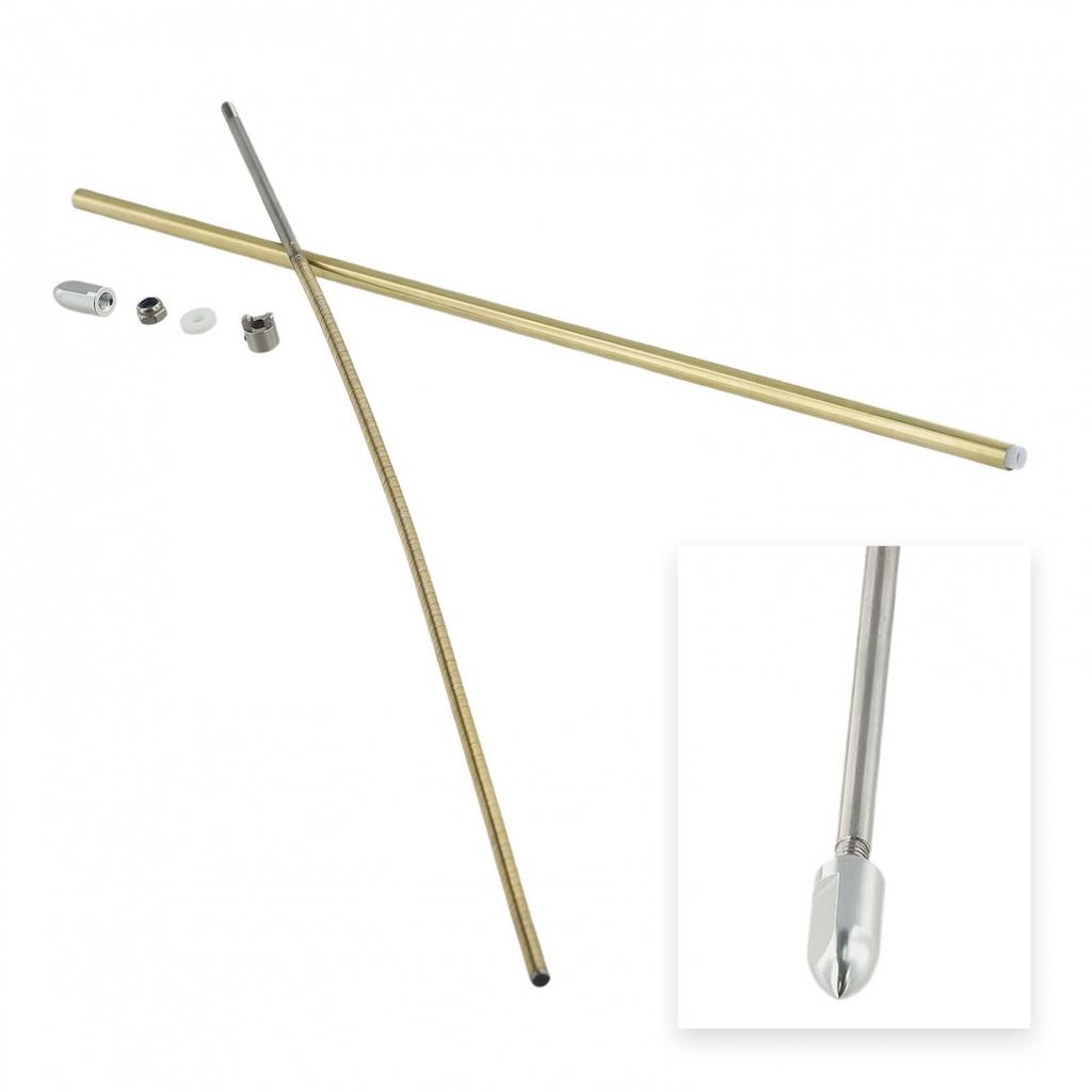 Kabel elastyczny 4mm, napęd wału, piesek, nakrętka śruby napędowej i rurka miedziana 350mm / Do łodzi RC i uszczelka