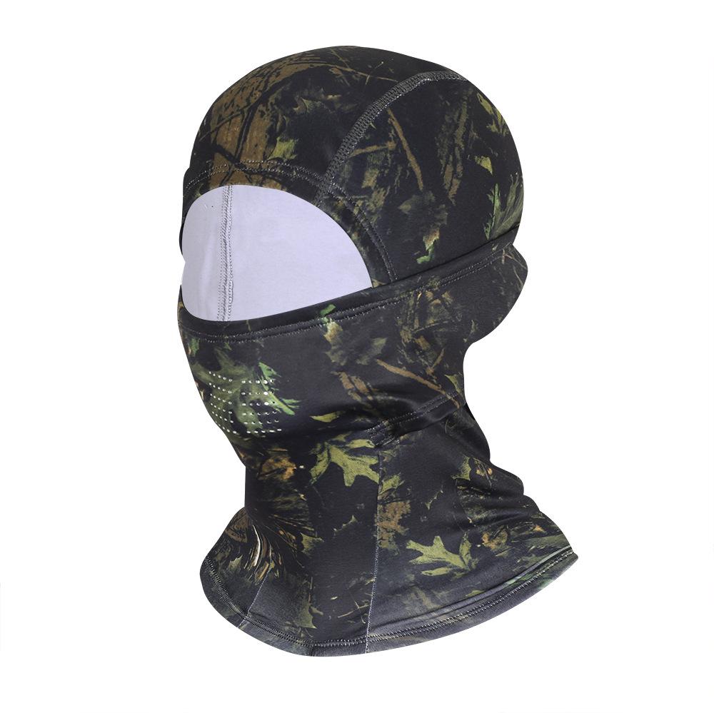 Camouflage Winter Cycling & Skiing Windproof Face Mask with Velvet Lining One Size