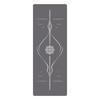 Exercise Mat Sweat-Absorbing with Rubber Base Cushioned for Dancers