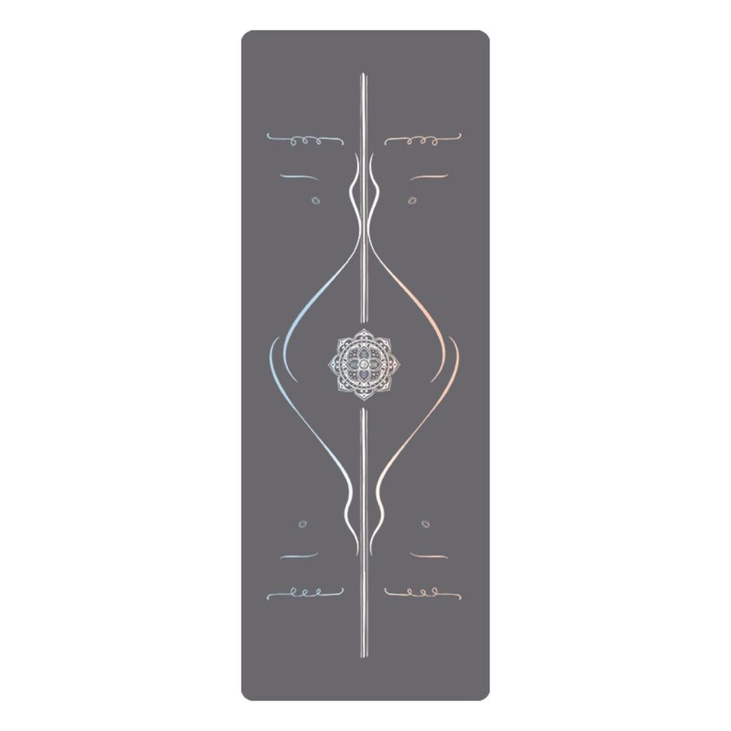 Exercise Mat Sweat-Absorbing with Rubber Base Cushioned for Dancers