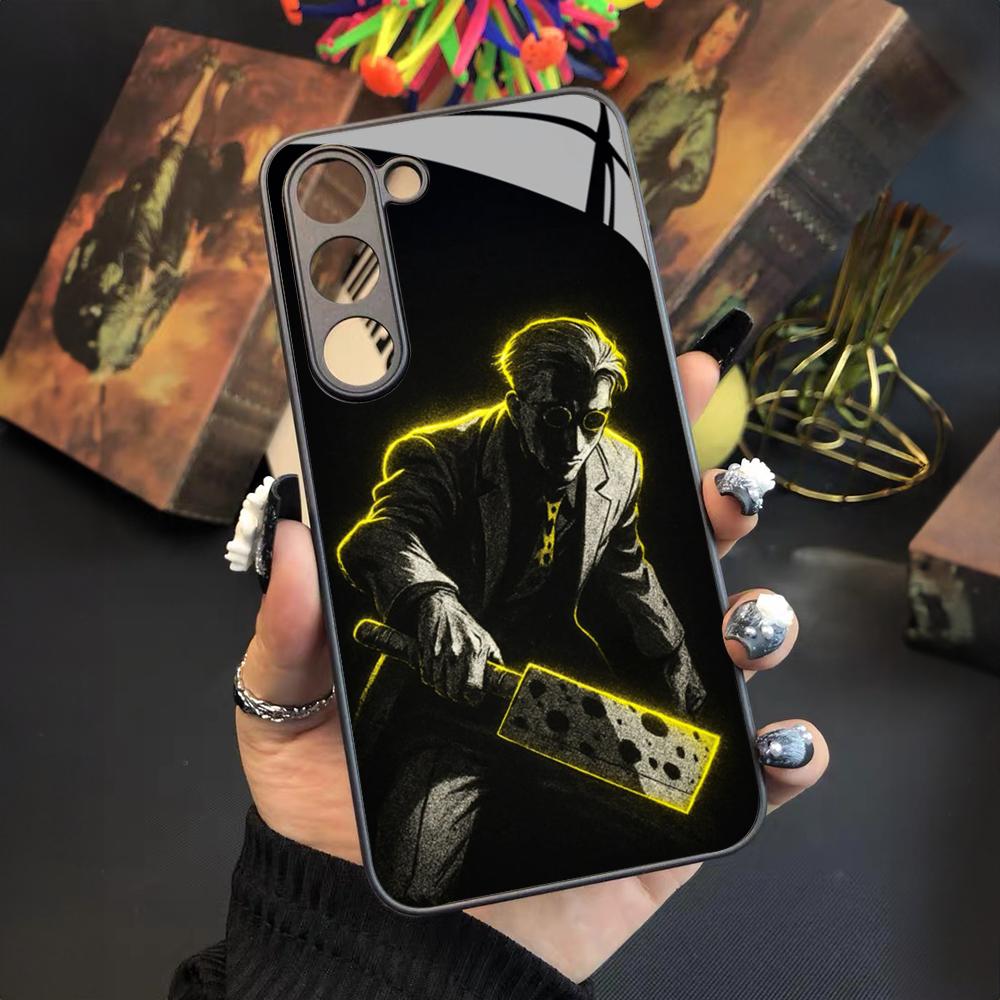 Kento Nanami Jujutsu Kaisen Phone Case For Samsung Galaxy S26 S25 S24 S23 S22 S20 S21 Ultra Plus Fe Colored Silver Cover