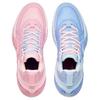 New Anta Space 5 Cushioning, Abrasion Resistant, Anti Rollover Low Top Basketball Shoes Men's Pink Blue Mismatched 912531613Q-1