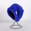 Pile Cap Skullies Beanie Japanese Hat Fake Fur Caps Candy Colored Wool Hat Knitted Hat Skiing Cap Big Hat Korean Hat Mohair Hat