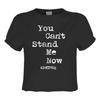 Amplified Womens/Ladies Can´t Stand Me Now The Libertines Crop Top