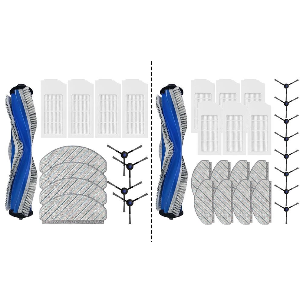 Vacuum Cleaner Parts Kit With Main Brush Side Brush Filter Mop Cloth Fits For Bosch BCRC1W BCRD1W BCRC2W BCRD2W Sweeping Parts