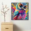 New Arrival 5D DIY Full Circle Diamond Painting "Colorful Owl" Embroidery Cross Stitch Home Decor Gift