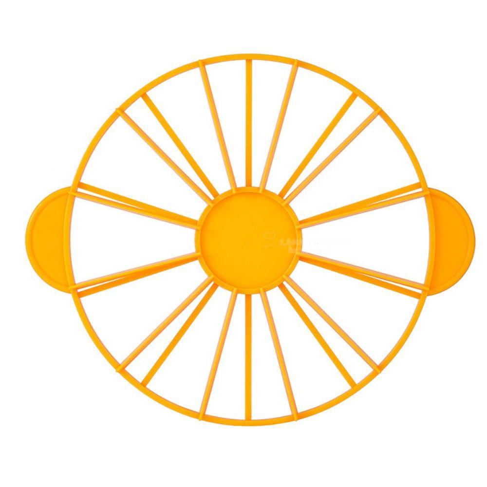 

Bread Plastic Household Cheesecake Pie Cutter Baking Tool Cake Divider Cake Portion Marker жёлтый