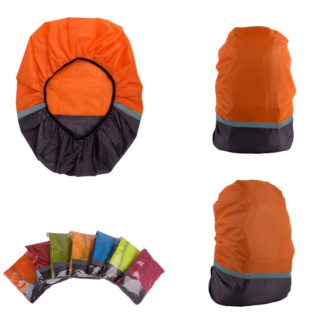 Dustproof Sport Bag Rain Cover Waterproof Backpacks Rain Cover with Reflective Strap for Hikings Camping Travelings Cycling