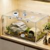 Ecological Breeding Boxes Reptile Terrariums Acrylic Reptile Breeding Box Terrarium Cage 360-degree Visibility Secure Lock Boxes