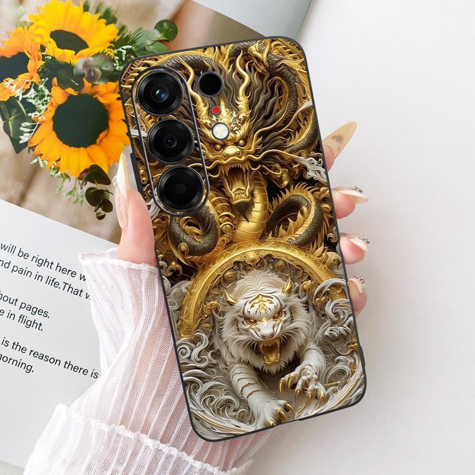 For Tecno Camon 50 4G Case CN5 Cute Lion Fashion Painted Cover Soft TPU Phone Case For Tecno Camon 50 Pro 4G CN5c Camon50 Fundas