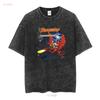 Vintage 1998 Rhapsody Of Fire Band T Shirt U3537 Vintage Washed Comfortable Designer Clothes Casual Unisex Stretched Breathable