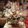 12pcs Glitter Candy Circles Branch Artificial Christmas Tree Decoration  Photography Prop