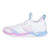 Li Ning Raid Antislip En Ademende Lage Badminton Schoenen Unisex Wit Roze AYZU009-2