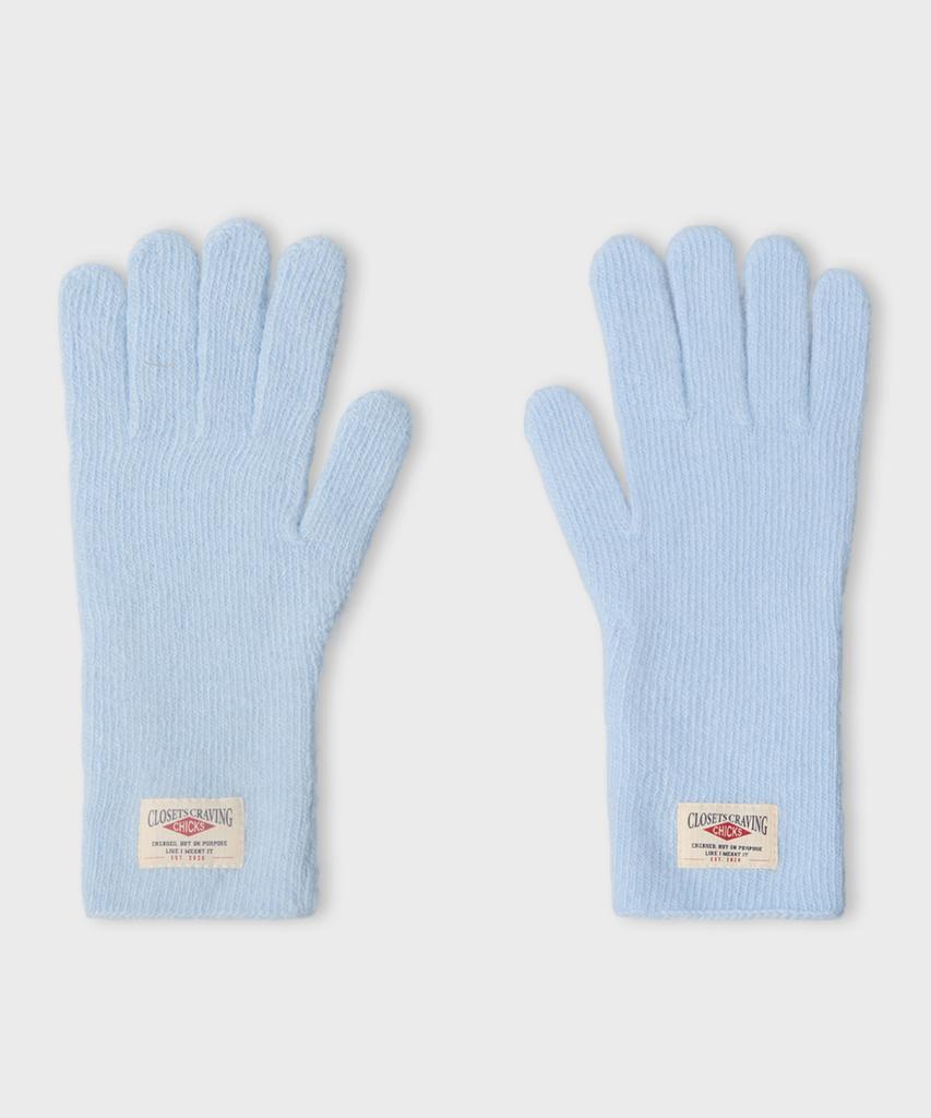 CHICKS Mohair Blur Fingerhole Gloves (8 Colors)