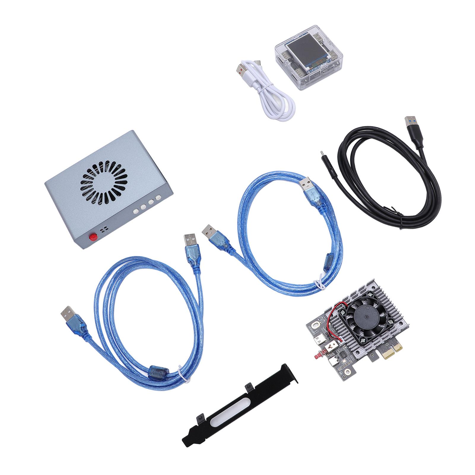 

DMA Fuser HD Мультимедийный Интерфейс Оверлей Синтезатор Клавиатура Мышь Контроллер Из Алюминиевого Сплава EU Plug