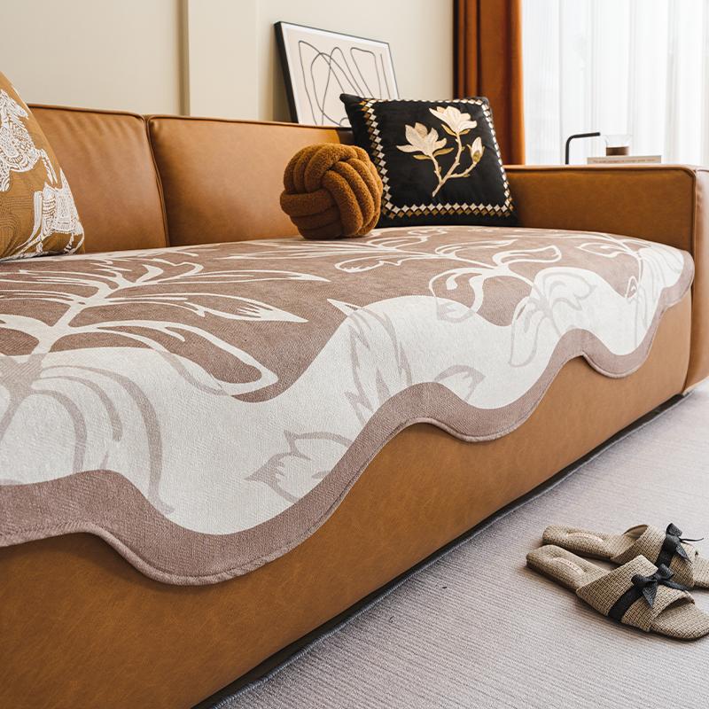 

Чехол для дивана с цветами, нескользящий чехол для дивана, защитный чехол, универсальный, неровный, подушка для дивана в европейском стиле в стиле ретро 90x90 1pc