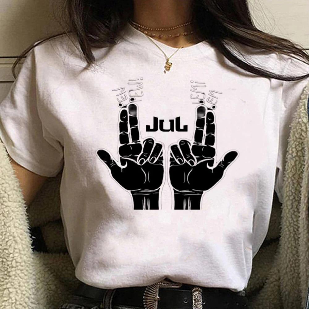 Jul Tee Women Anime Japanese T Shirt Girl Y2k Anime Clothing