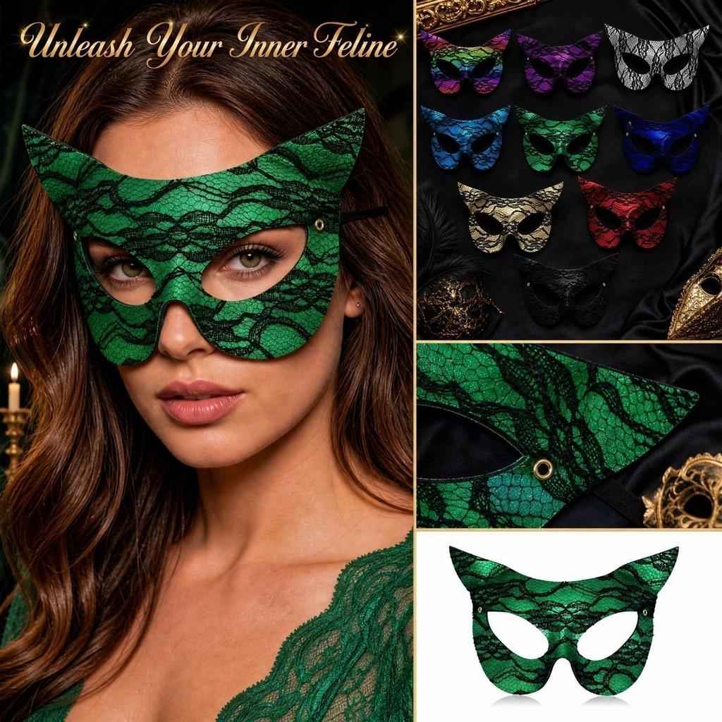 New Cute Face Lace Snake Pattern for Masquerade Party