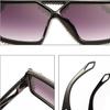 Crystal Oversized Square Sunglasses,diamond Glitter Sunglassesretro Thick Frame Sunglasses for Polarized Mirrored Sun Glasses Lightweight Frame Uv400