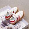 Little White Shoes Women's Mesh Breathable Casual Moral Training Shoes 2025 Autumn New Flat Classic Versatile