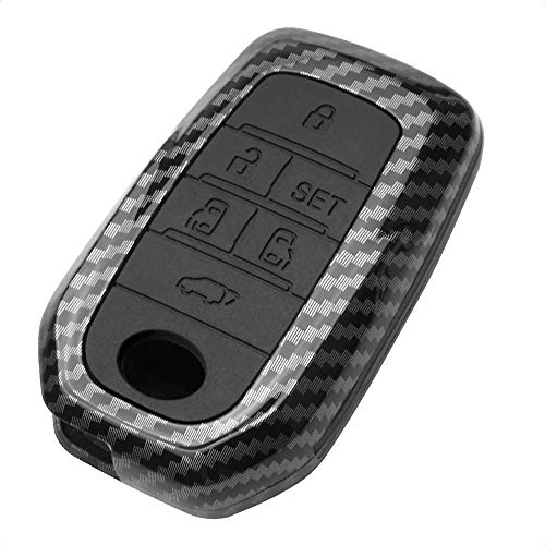 

Чехол для смарт-ключа Toyota для Alphard, Vellfire, Crown, Mark X, RAV4 и т.д.. Чехол для ключа, Держатель для ключа, 6 кнопок, Защита от грязи, АБС + Резина, Аксессуары