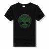Vegvisir Futhark Runes Navigator Valhalla Odin celtic norse mythology Short Sleeve T Shirt for Crazy TShirt o-Neck print tee