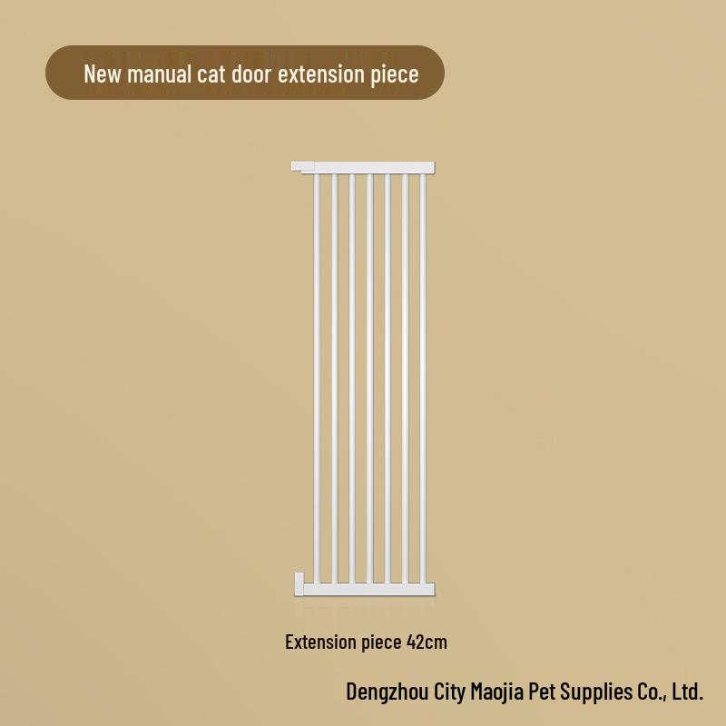 Large No-Drill Pet Gate: Dog Isolation, Cat Guardrail, and Anti-Cat Barrier