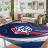Bolton Wanderers FC Design Kristall-Samt-Teppich Weiche Dekorationsmatte für Schlafzimmer Eingang