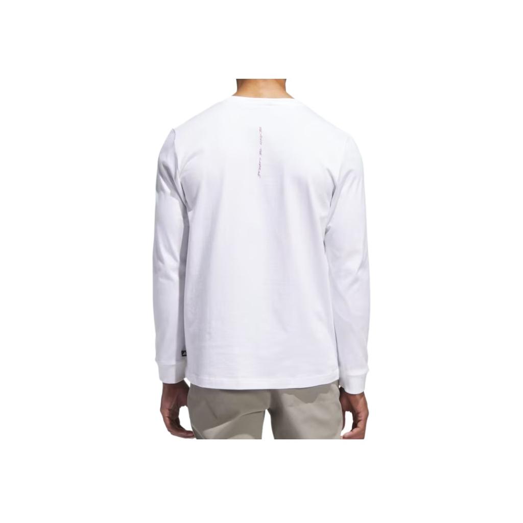 Adidas Beyond The Course Fashionable Versatile Trendy Long Sleeve T-Shirt Men Tops JX1756