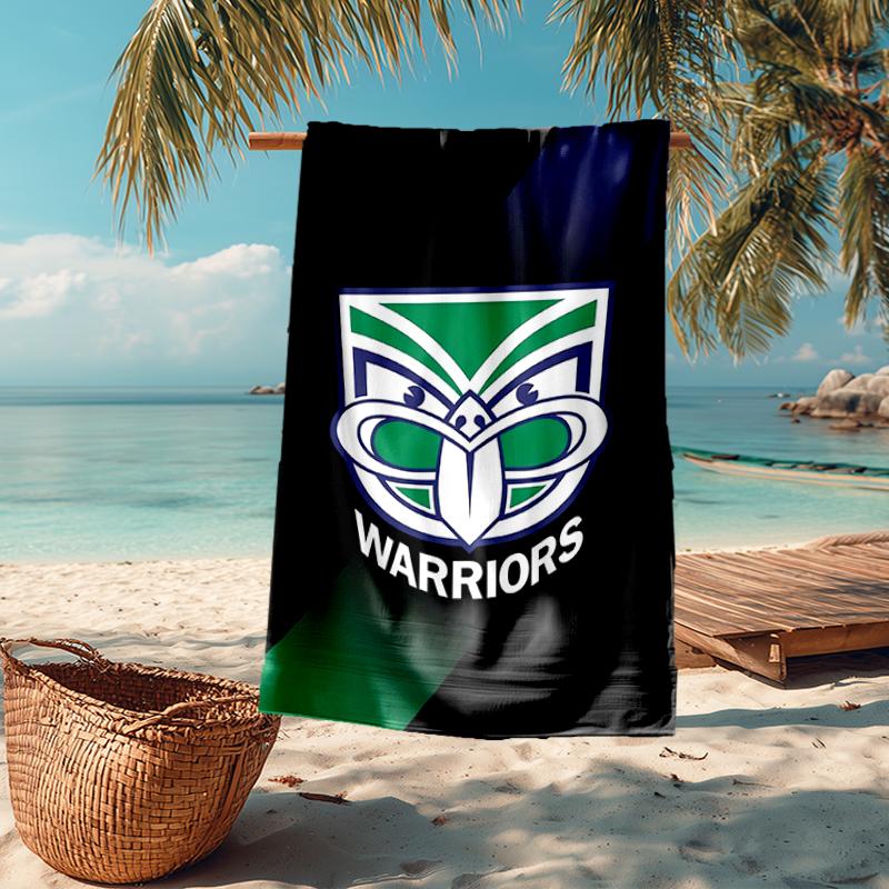 New Zealand Warrior Fashion Beach Towel: Ideal for Summer Adventures Soft, Absorbent and Quick Drying Suitable for Swimming and Bathing
