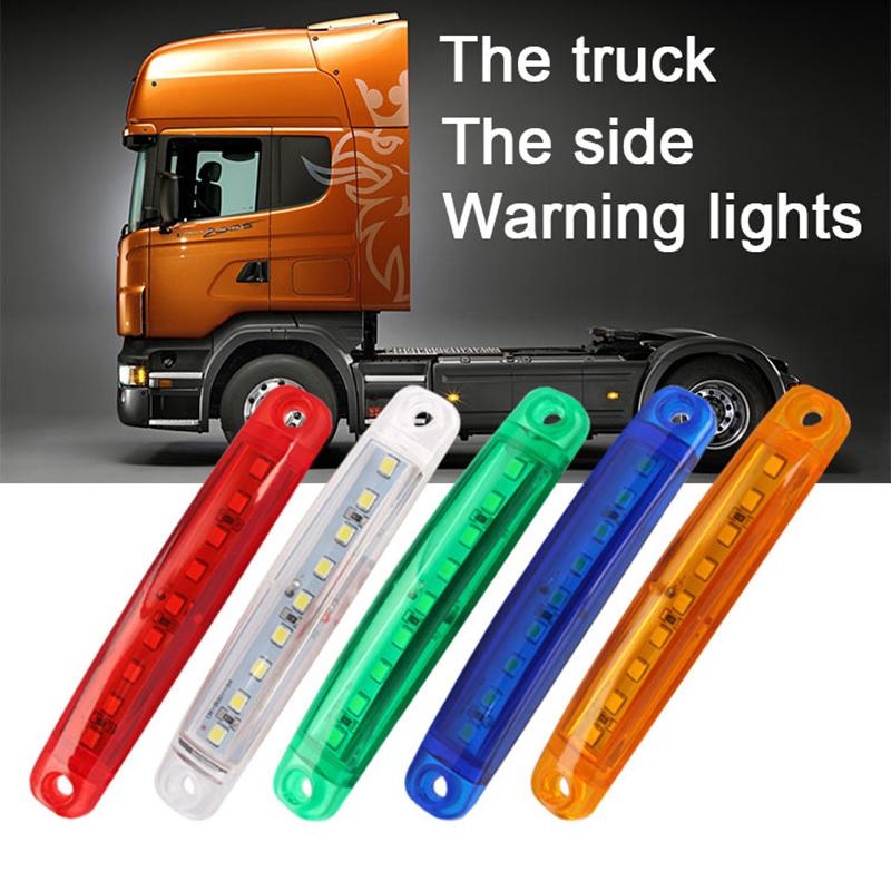 12V-24V Led Side Marker Indicator Car Lights Front Rear For Trucks Cab RV Trailer