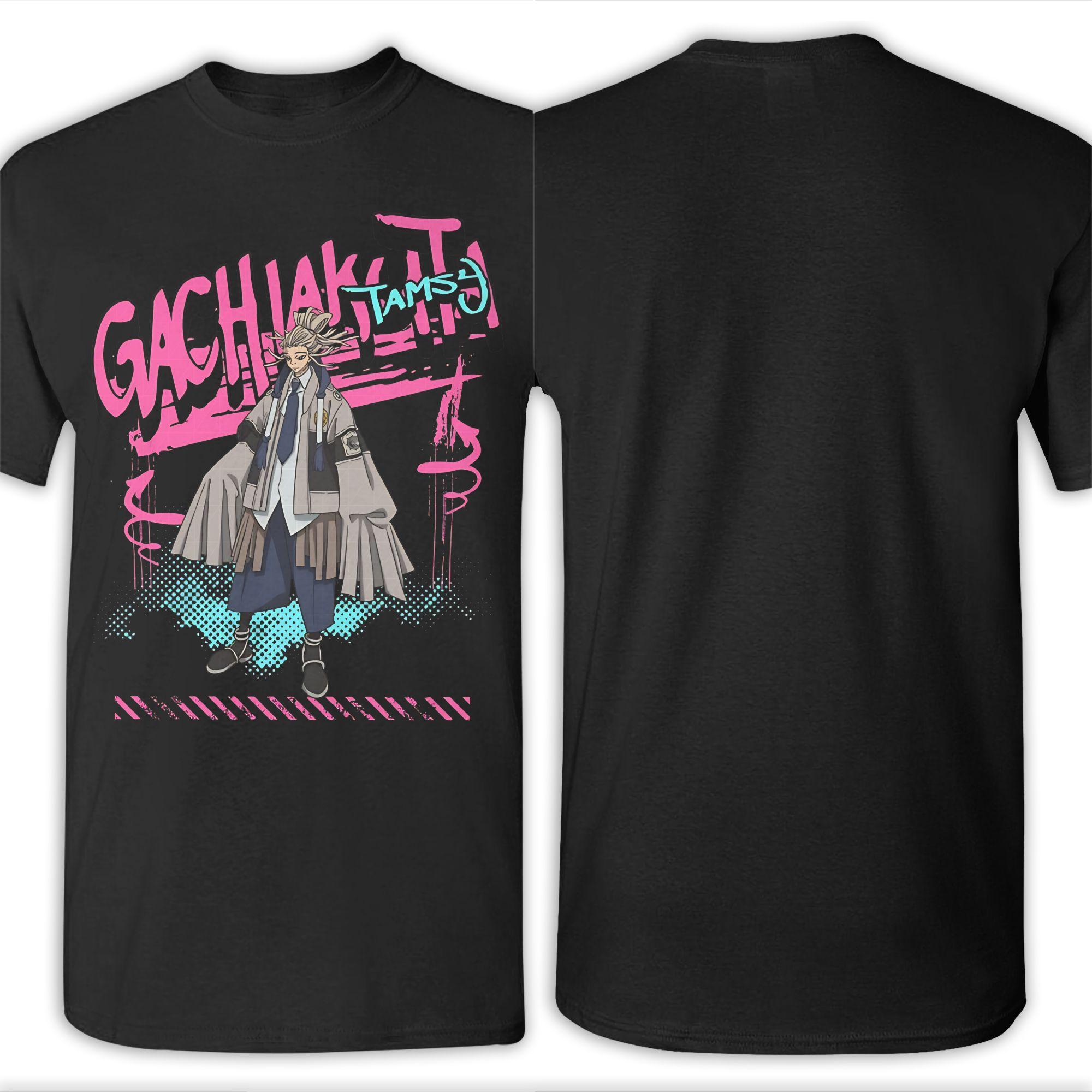 

Tamsy Gachiakuta Manga Men s T Shirts Leisure Tee Shirt Short Sleeve Round Neck T-Shirts Cotton Summer Clothes - Men s Summe... S