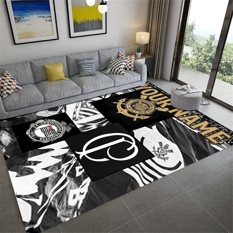 Custom Name Corinthians Carpet Rug for Living Room Bedroom Home Sofa Decoration,Kids play Non-slip Floor Mat