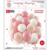 50-teiliges mattes Ballon-Set zur Geburtstagsfeier-Dekoration