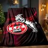 Coperta Leggera del Football Club Koln Capra Ideale per Letto Perfetta per Viaggi, Campeggio, Soggiorni, Uffici, Divani, Regalo di Natale per tifosi
