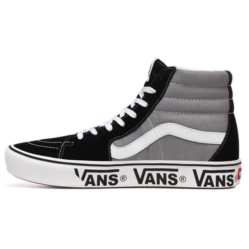 

Vans Sk8 Hi ComfyCush Tape Mix Black Frost Gray Vans VN0A3WMBWI6 35