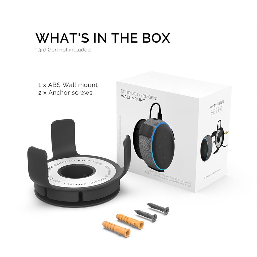 ABS Smart Bracket Saving Solution Google Stand Wall Mount Organized For Google Mini Mount For Google Home For E