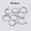 20pcs/lot 14*12mm Gold Bronze French Lever Earring Hooks Wire Settings Base Hoops Earrings For DIY Jewelry Making Supplie