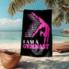 Ultra-Soft Beach Towel with Gymnastics Theme,Ideal for Pool - Camping, Diving - Perfect Travel Essential, Vibrant Beach Towel.
