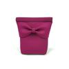 Suin Ribbon Pouch - Burgundy