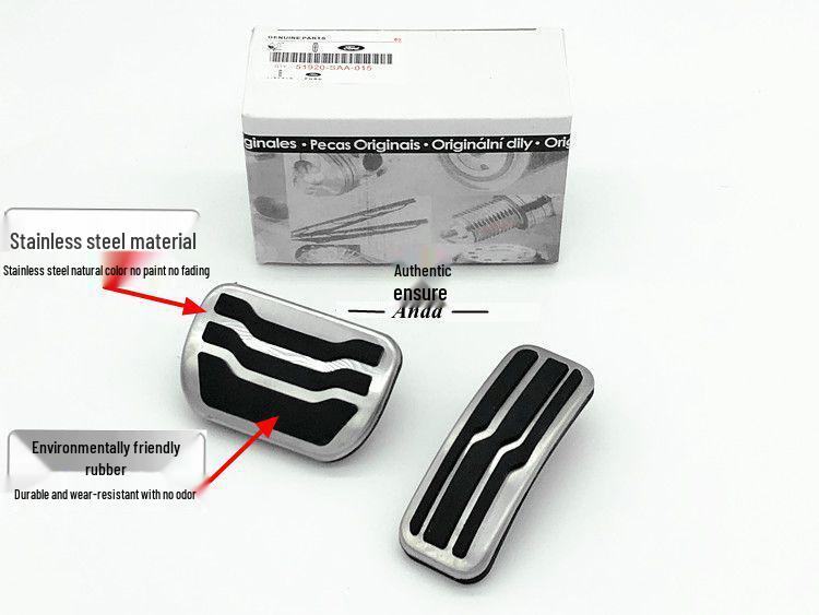 Throttle and Brake Pedal Covers for Lincoln MKX, Navigator, MKZ, Continental, MKC, Adventurer