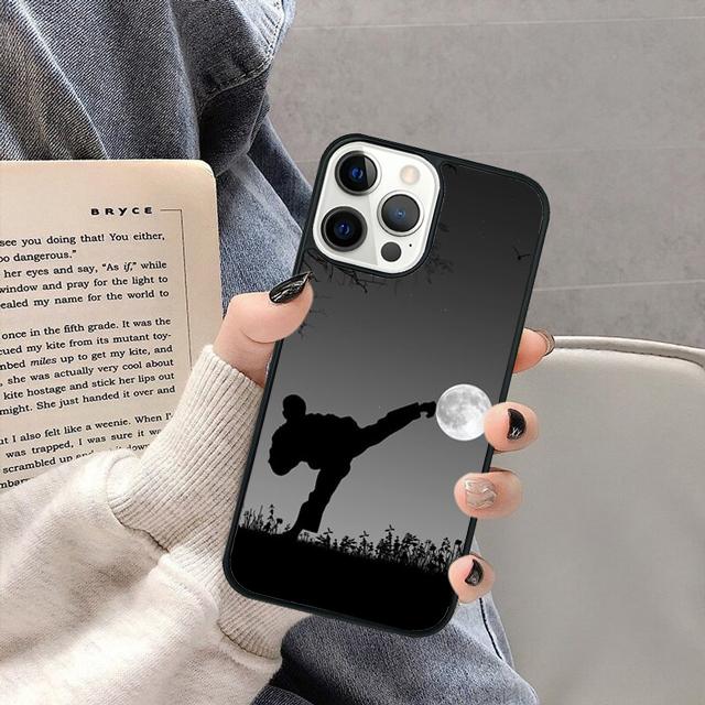 Oyama Kyokushin Karate Kung Fu Phone Case Cover for iPhone 17 Air 16 16e 15 13 14 11 12 Pro Max Plus Coque Fundas
