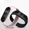 For Xiaomi Mi Band 3/4/5/6/7 Nylon Watch Band Adjustable Sport Loop Strap Wristband Replacement
