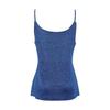 Femmes Grande Taille Pure Paillettes Col en V Sans Manches Paillettes Gilet Chemisier Facile Chemise Haute Mode Sport Fille Chemisier Débardeurs