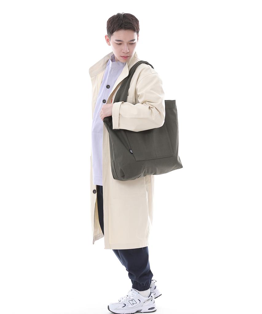 Saintcrew Freestyle Life Simple Oversized Eco Bag Flb-102 Khaki