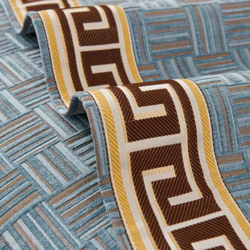 Luxury Soft Chenille Sectional L Shape Sofa Towel Four Season Universal Sofa Cover Anti-slip Couch Covers for Living Room